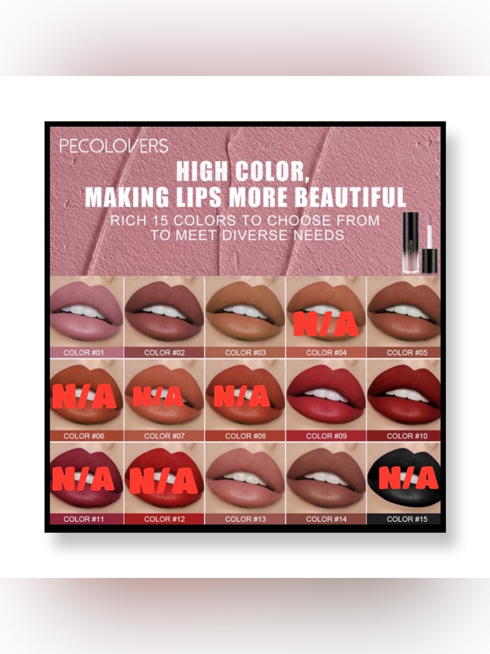 2/$15-1 Matte Liquid Lipstick 💄